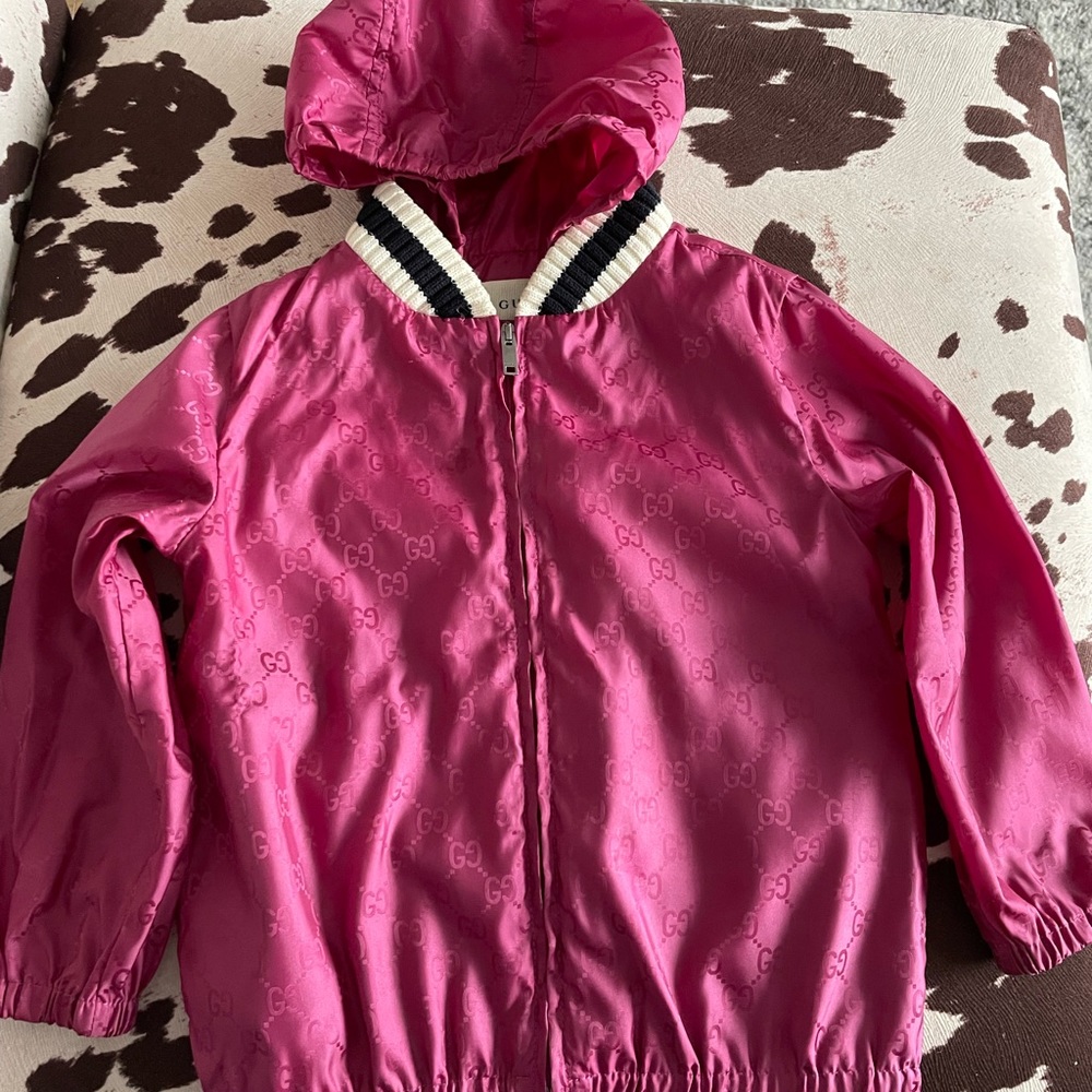 AUTHENTIC GUCCI WINDBREAKER 12/18 MONTHS